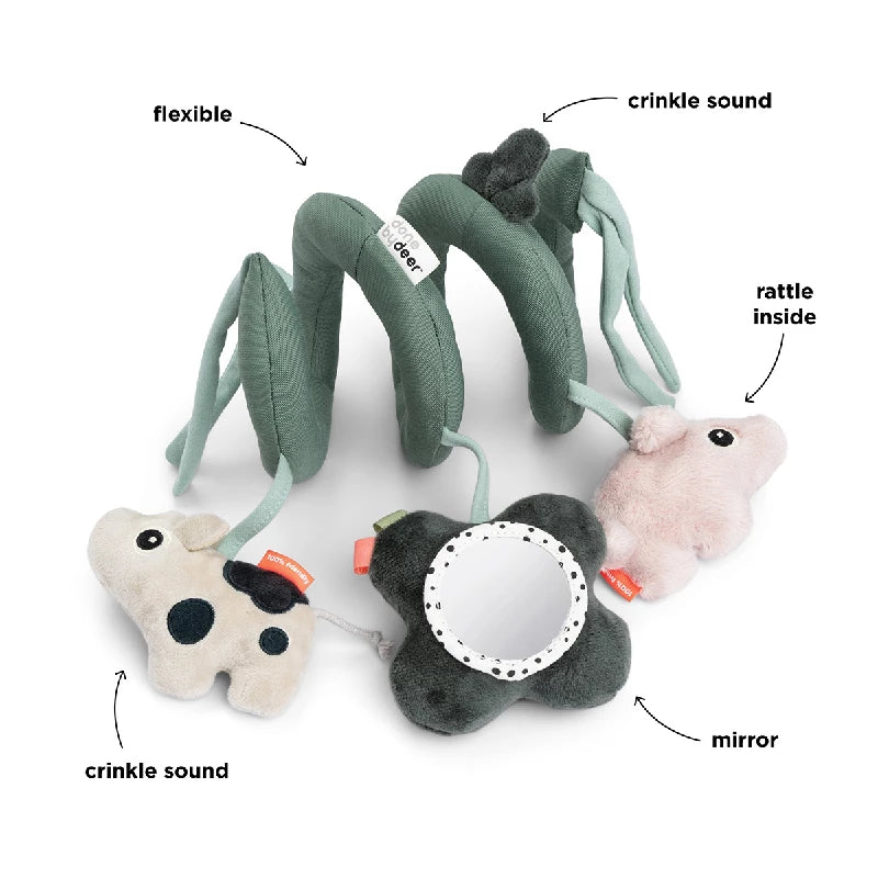 Done By Deer Aktivitetsspiral Tiny farm Grøn