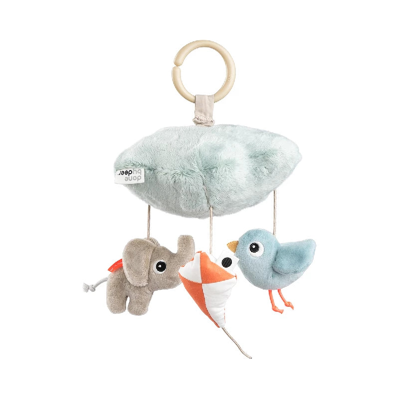 Done By Deer Musik mobile Playground Blå