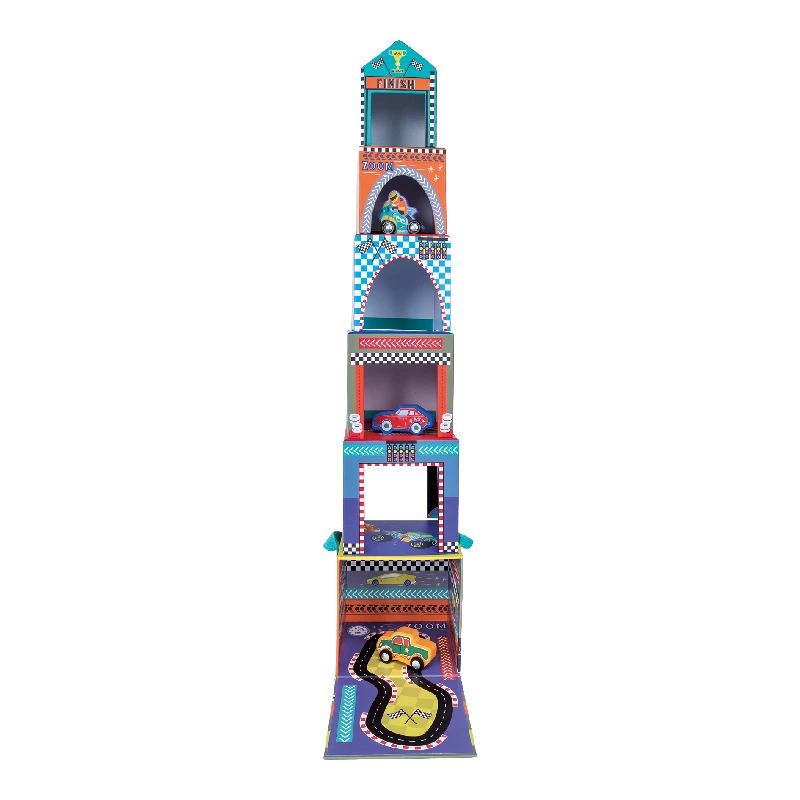 Floss & Rock - Stableklodser pap m. figurer - Biler