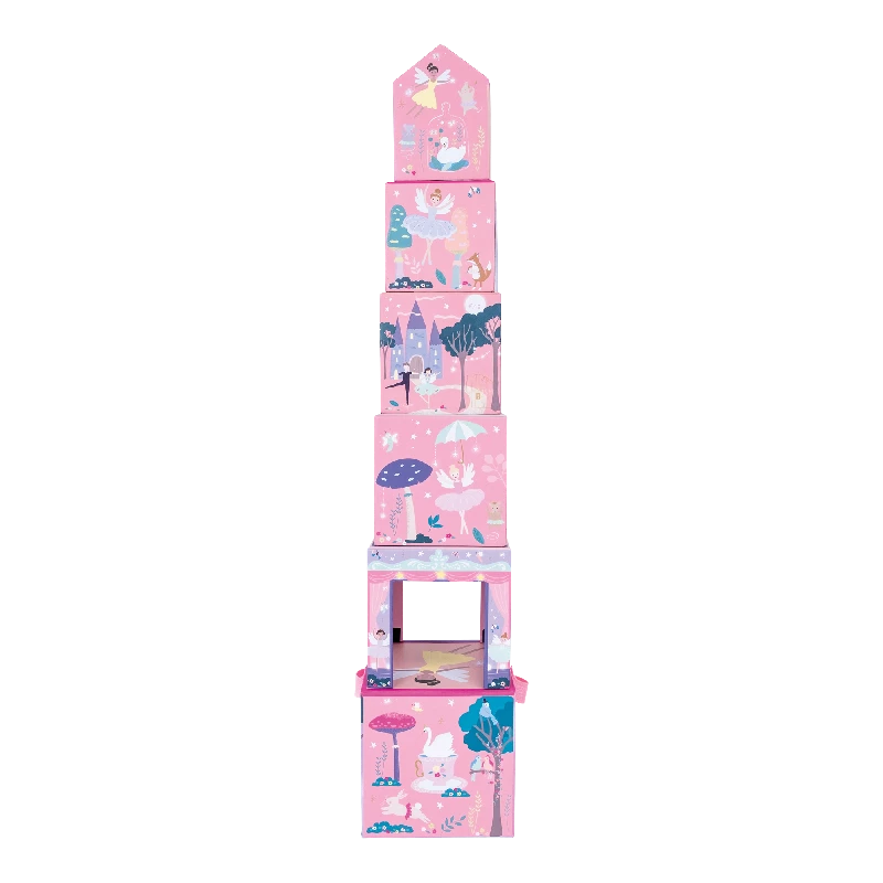 Floss & Rock - Stableklodser pap m. figurer - Ballerina