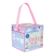 Floss & Rock - Stableklodser pap m. figurer - Ballerina