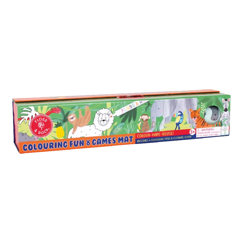 Floss & Rock - Male & Tegnemåtte - Jungle