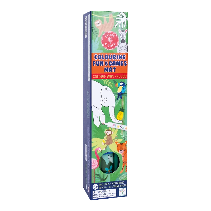 Floss & Rock - Male & Tegnemåtte - Jungle