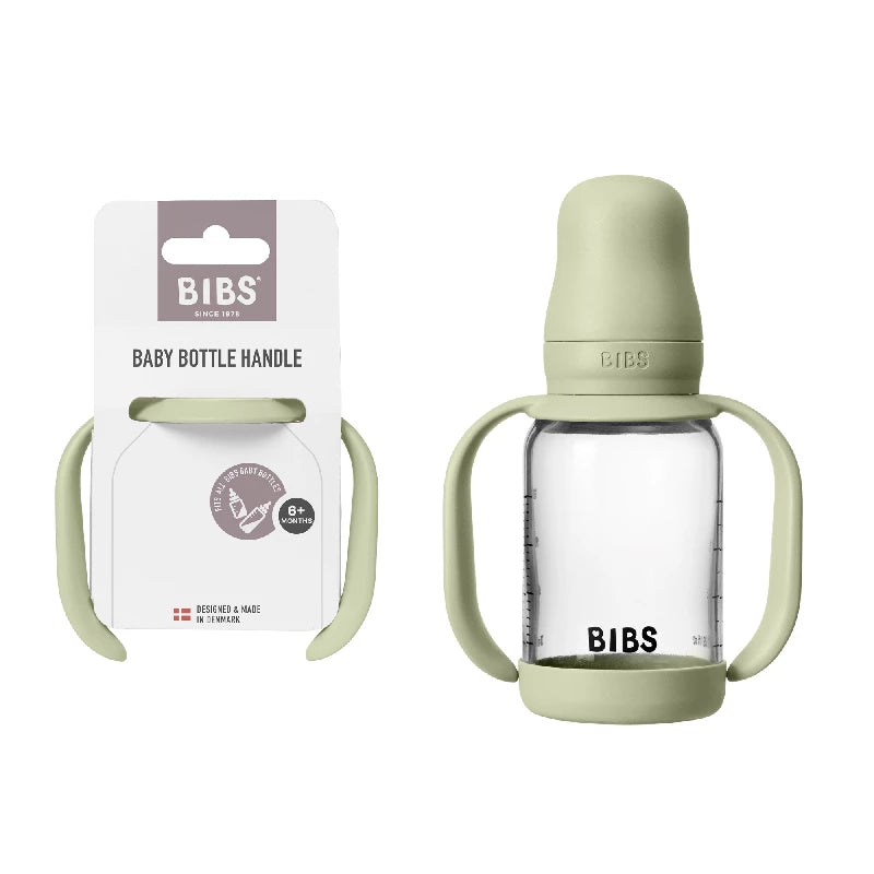 BIBS Baby Bottle Handle Sage