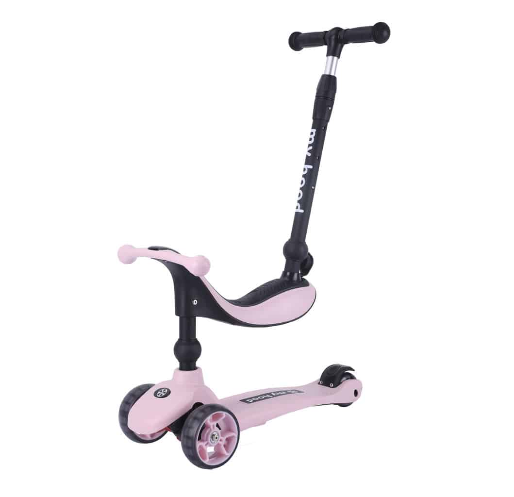 My Hood Kick'n'Ride 3i1 - Rosa