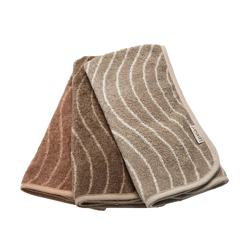 Leander Topper til puslepude - Woodland - Økologisk bomuld - Mocca