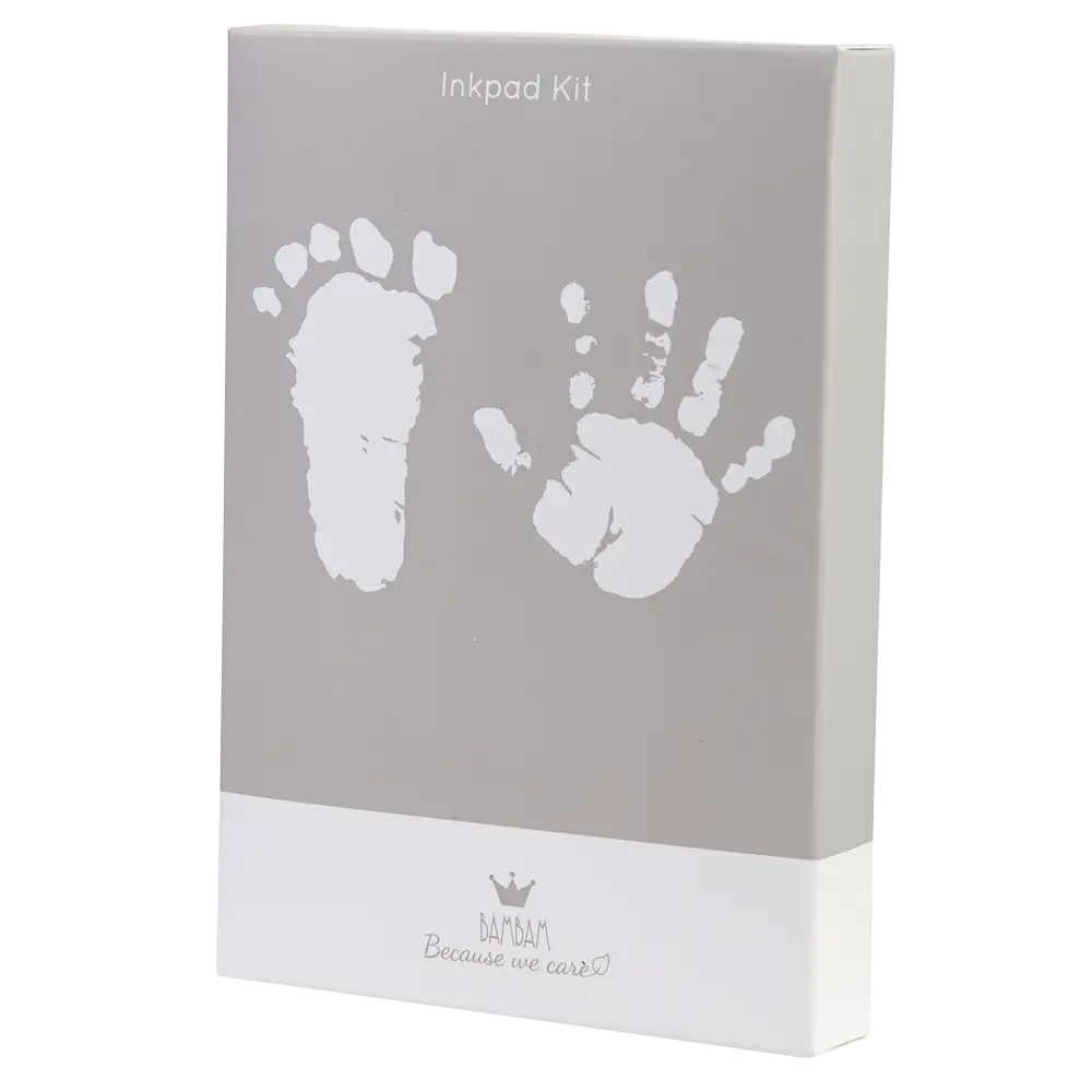 BAMBAM - Blæk Fod/Håndaftrykssæt