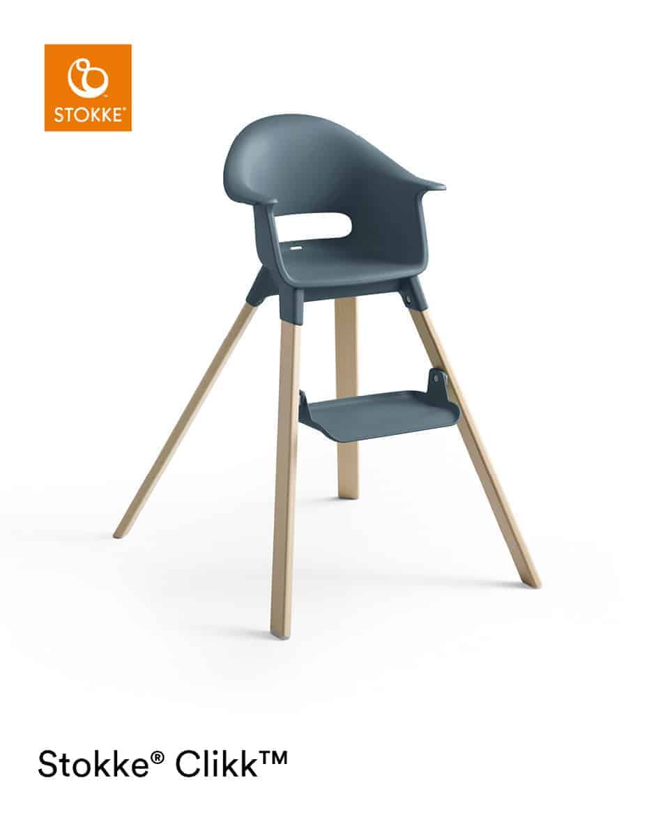 Stokke® Clikk™ højstol - Fjord Blue