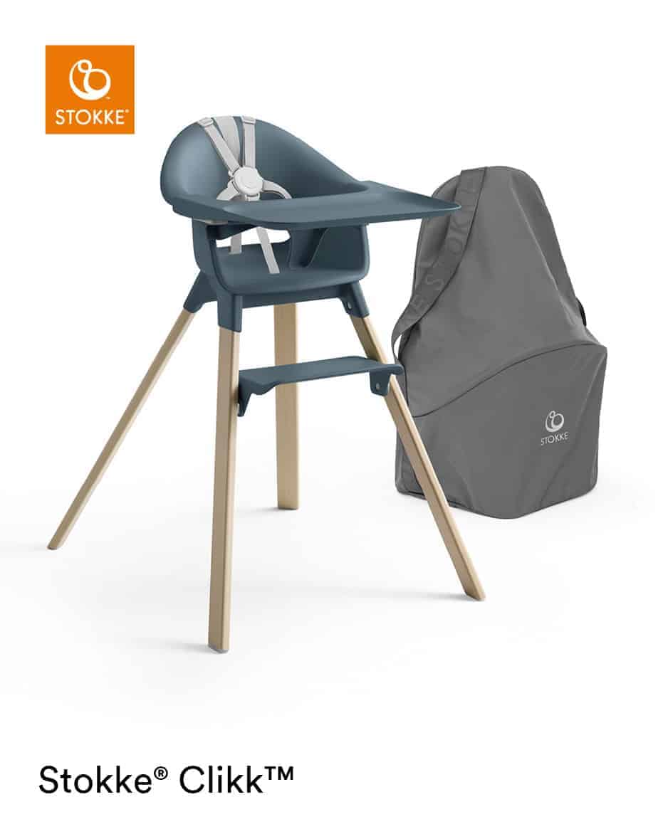 Stokke® Clikk™ højstol - Fjord Blue