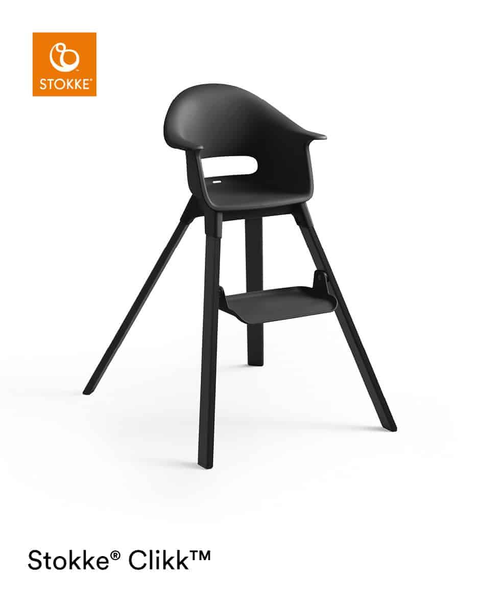 Stokke® Clikk™ højstol - Midnight Black