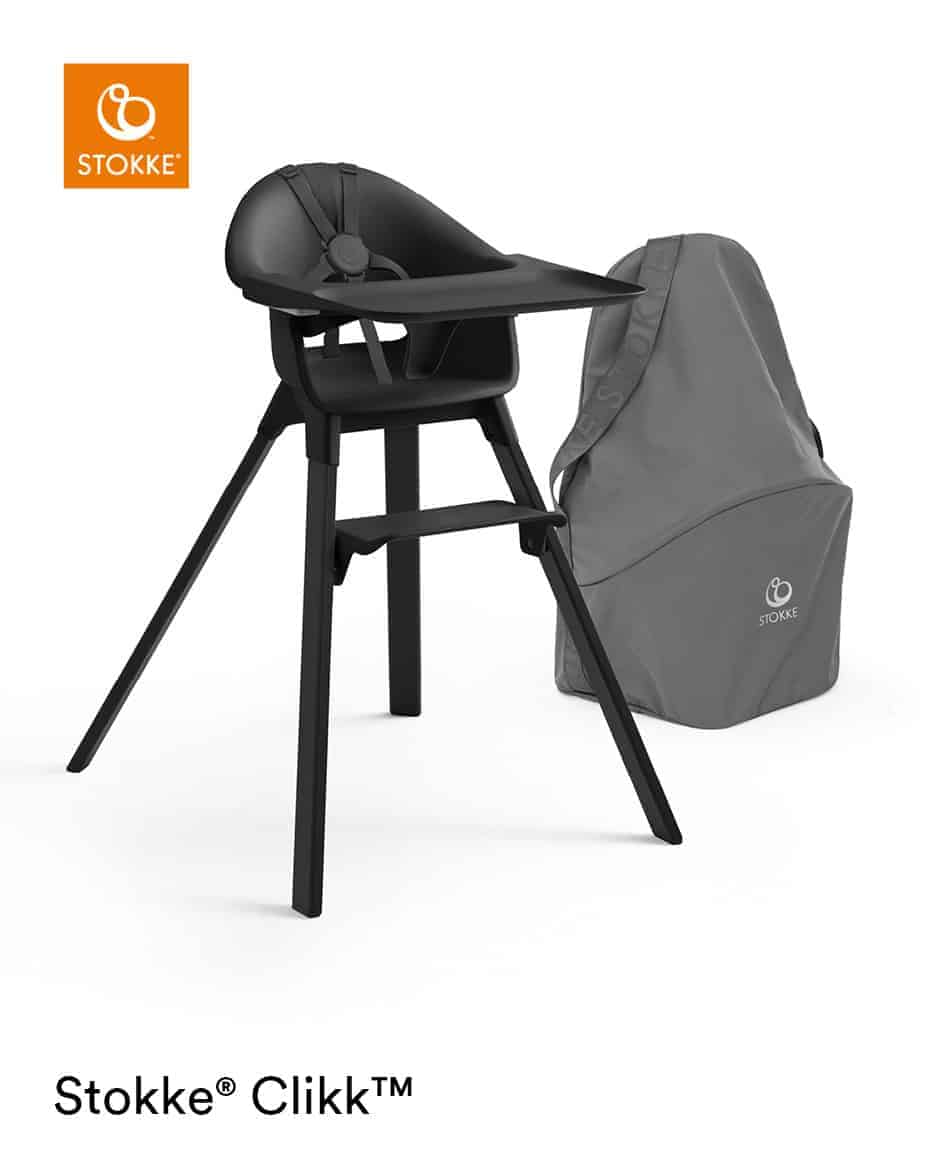 Stokke® Clikk™ højstol - Midnight Black