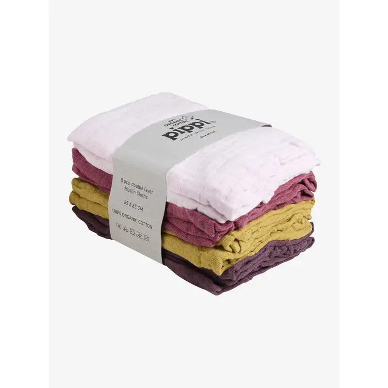 Pippi Stofbleer 8 Stk. - Chalk Pink