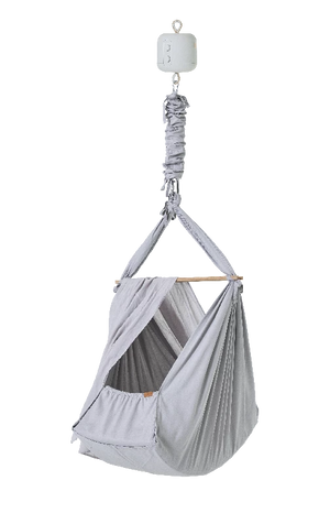 Membantu Premium slyngevugge økologisk bomuld - grå