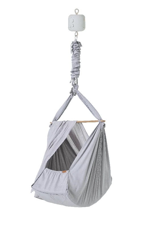 Membantu Premium slyngevugge økologisk bomuld - grå