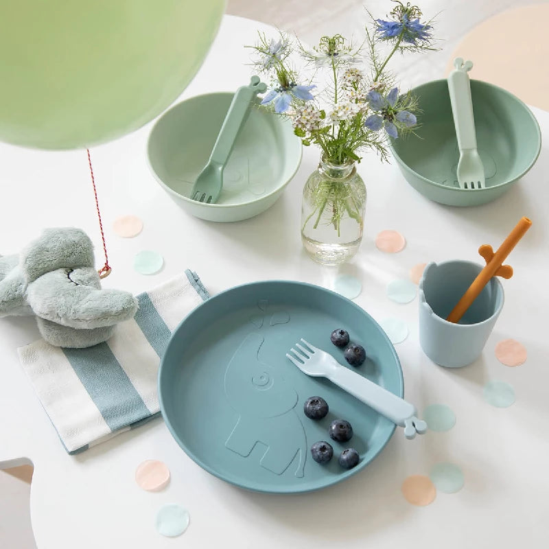 Done by Deer Kiddish mini kop 2 stk. Croco Grøn