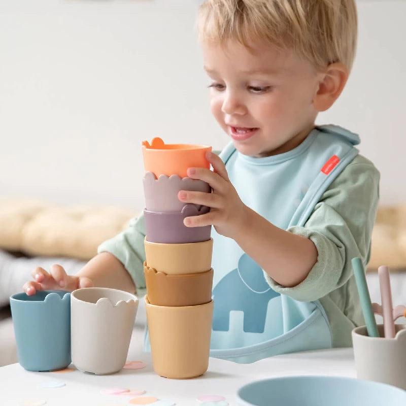 Done by Deer Kiddish mini kop 2 stk. Croco Grøn