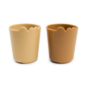 Done by Deer Kiddish mini kop 2 stk. Croco Mustard