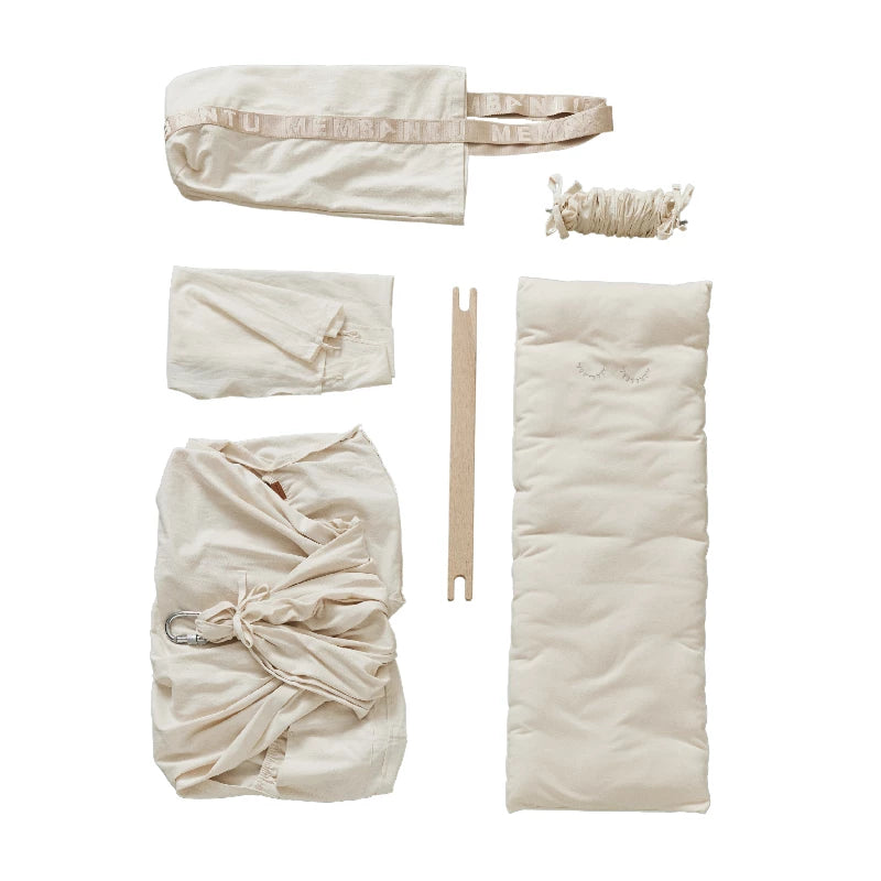 Membantu Premium slyngevugge økologisk bomuld - Natur