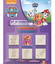5 stempler Paw Patrol Pige