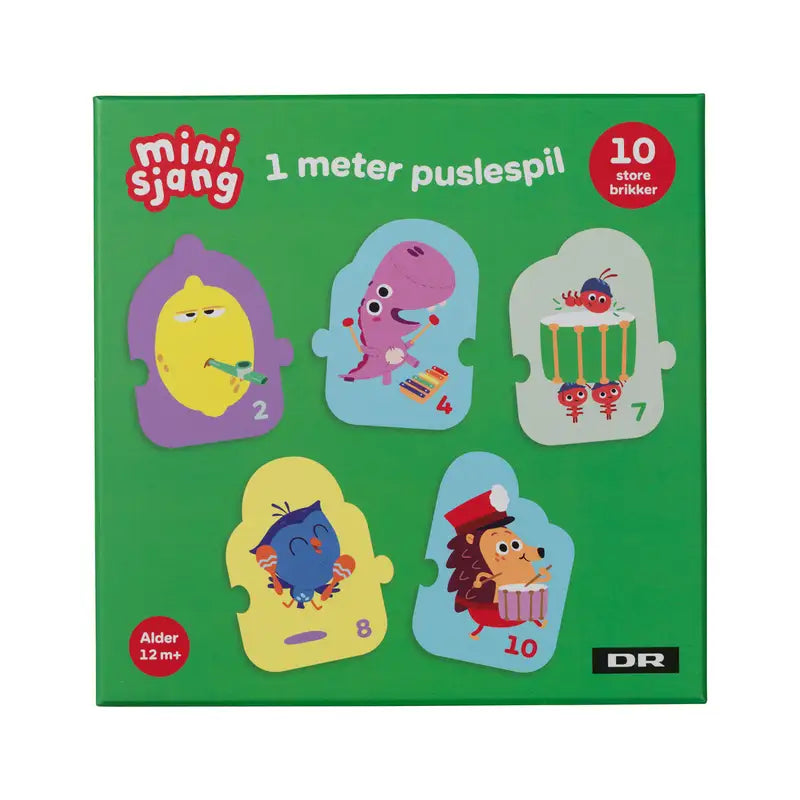 DR Børste 1 meter Puslespil - 10 pcs
