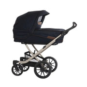 Stork Free - Stel: Champagne - Overdel: Navy Blue/Brown