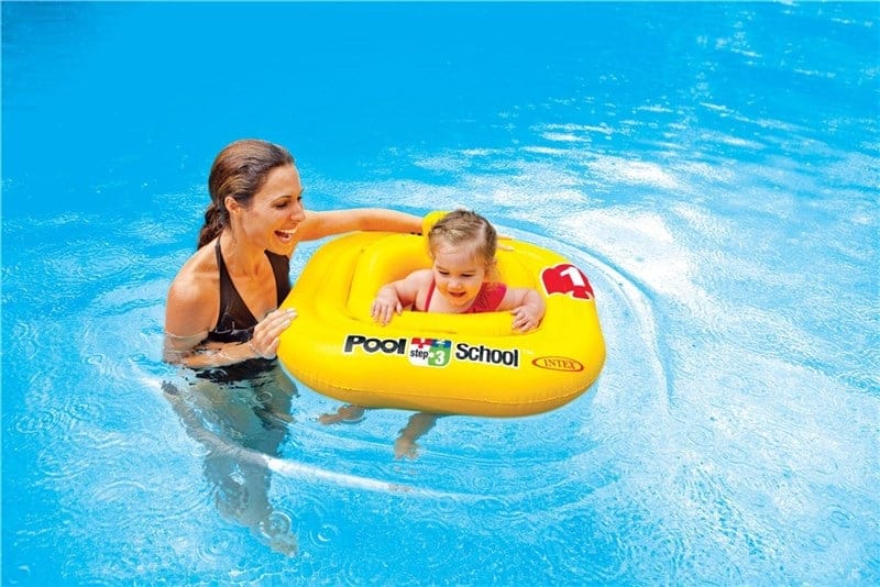 INTEX Deluxe Baby Float Pool School Step 1 - 79x79 Cm.