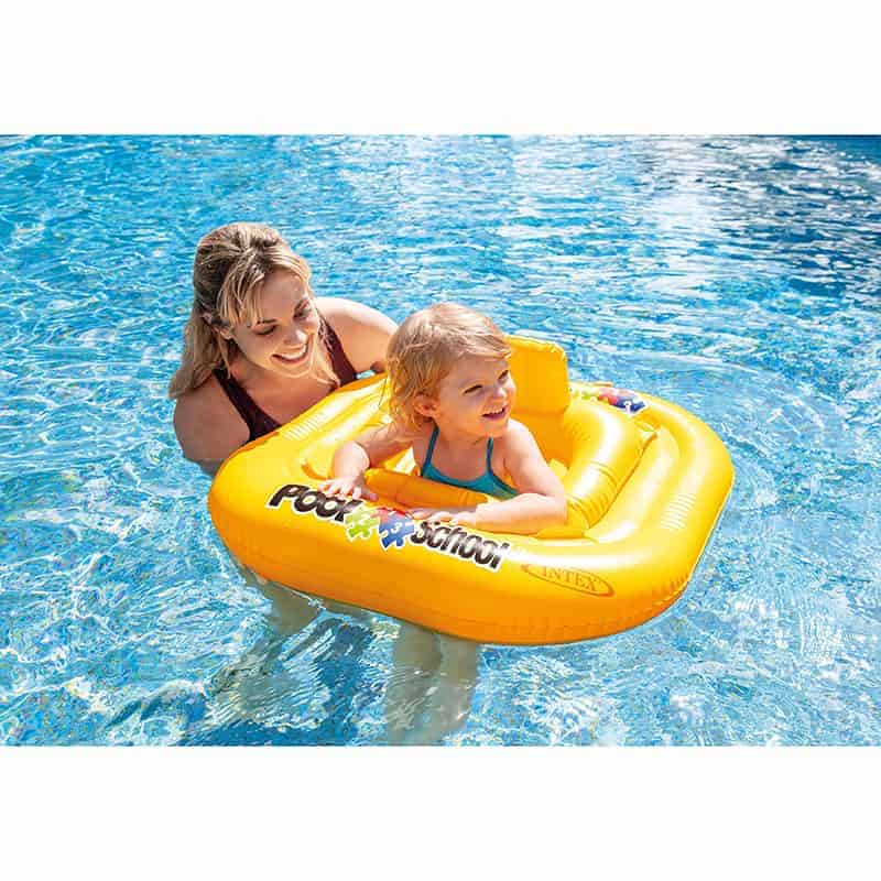 INTEX Deluxe Baby Float Pool School Step 1 - 79x79 Cm.
