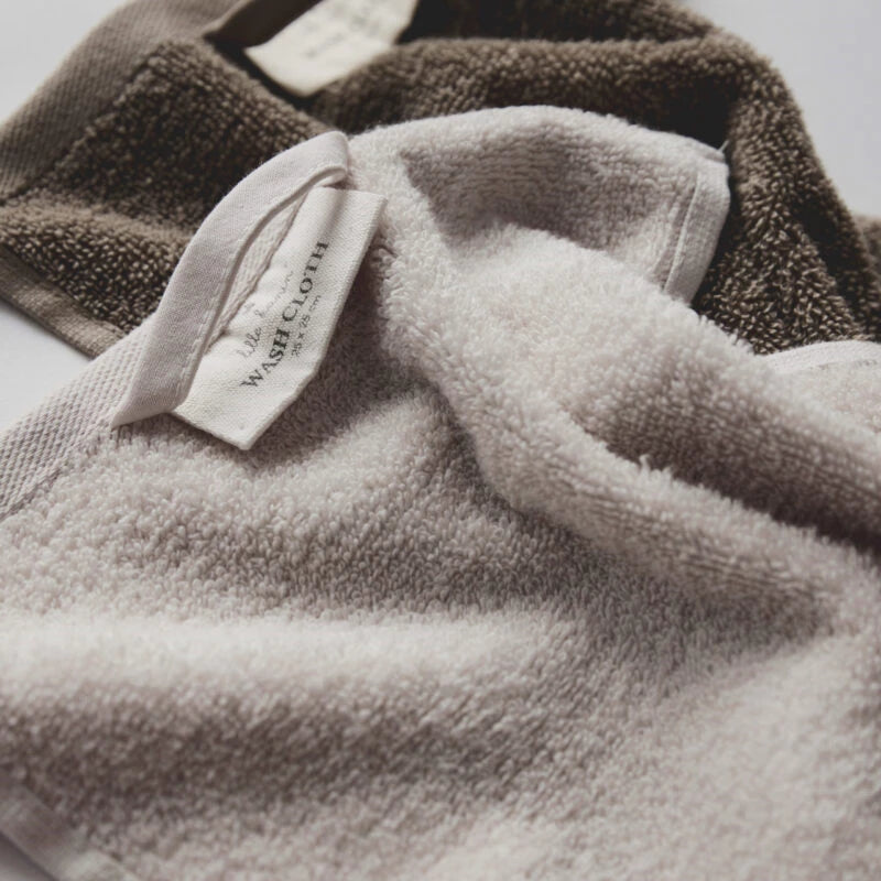 Lille Kanin Vaskeklud 25x25 Terry Vanilla Ice