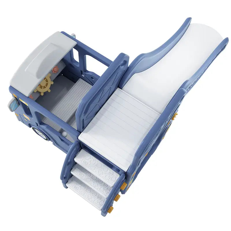 Kids Zone aktivitets lastbil med rutsjebane og gynge