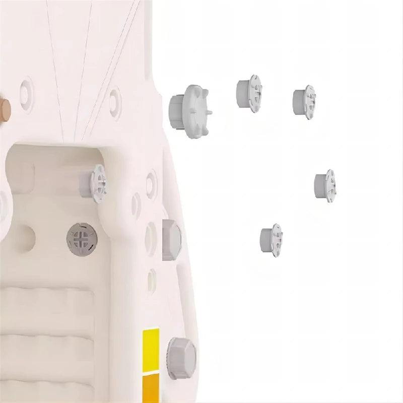 Kids Zone aktivitets lastbil med rutsjebane - Beige