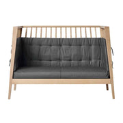 Sofasæt til Leander Linea™/Luna™ babyseng 120 cm - Cool Grey
