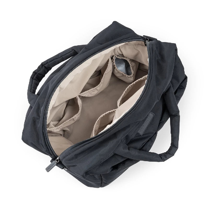 Done By Deer Quiltet pusletaske Sort