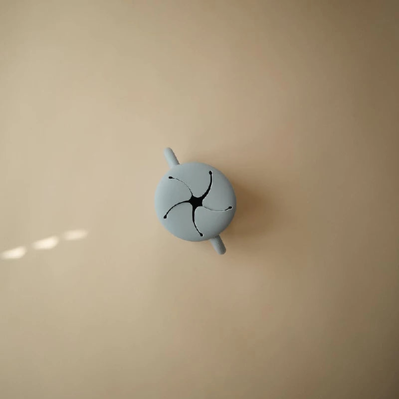 Mushie Snack Cup - powder blue