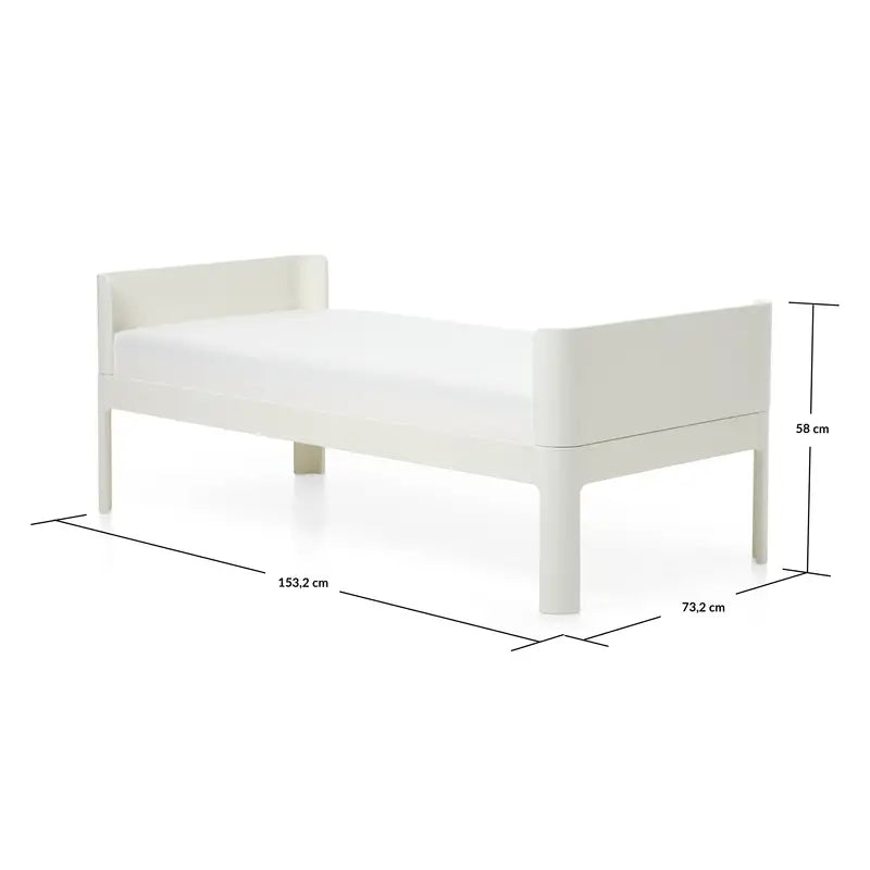Flexa Nova Junior seng 150x70cm Cream white
