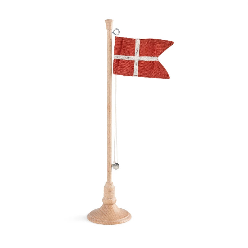 Sebra Fødselsdags bordflag træ