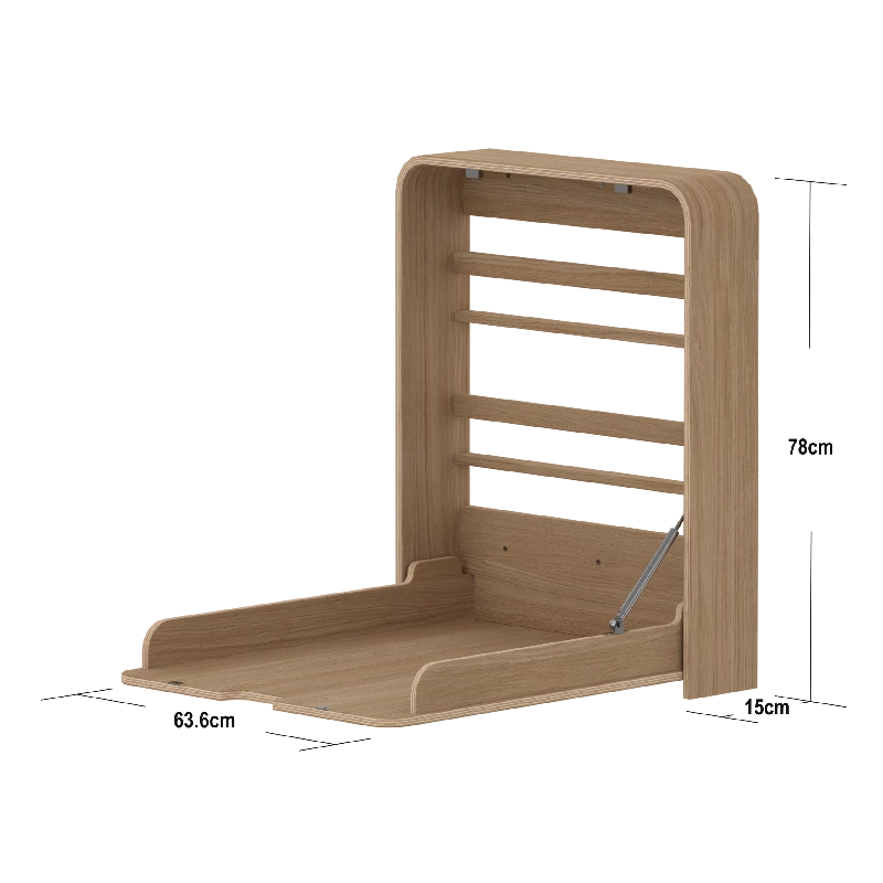 Flexa Nova puslebord væghængt Oak