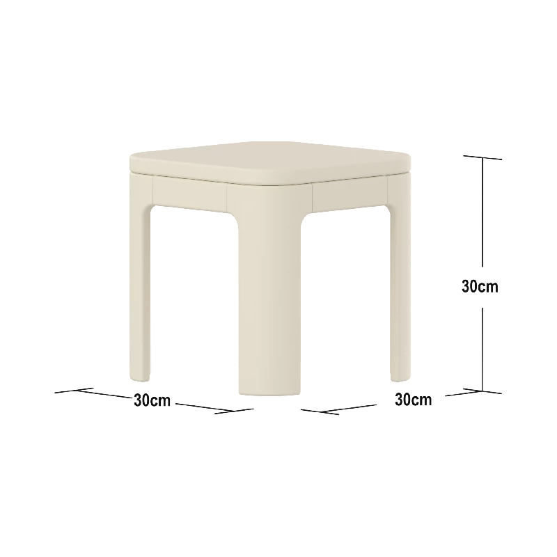 Flexa Nova taburet Cream white