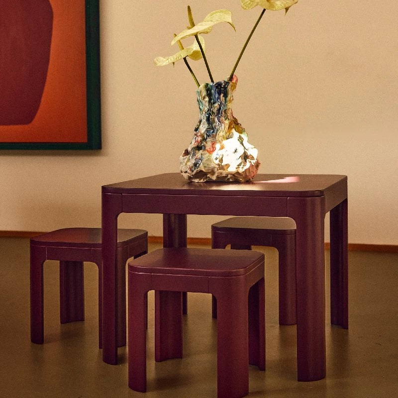 Flexa Nova taburet Pomegranate