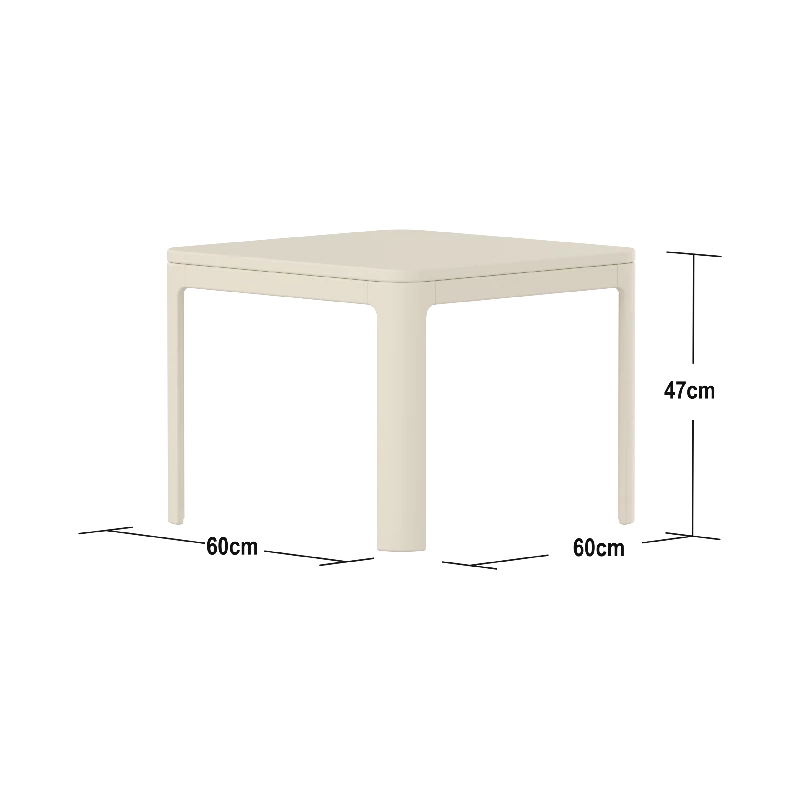 Flexa Nova lille bord Cream white