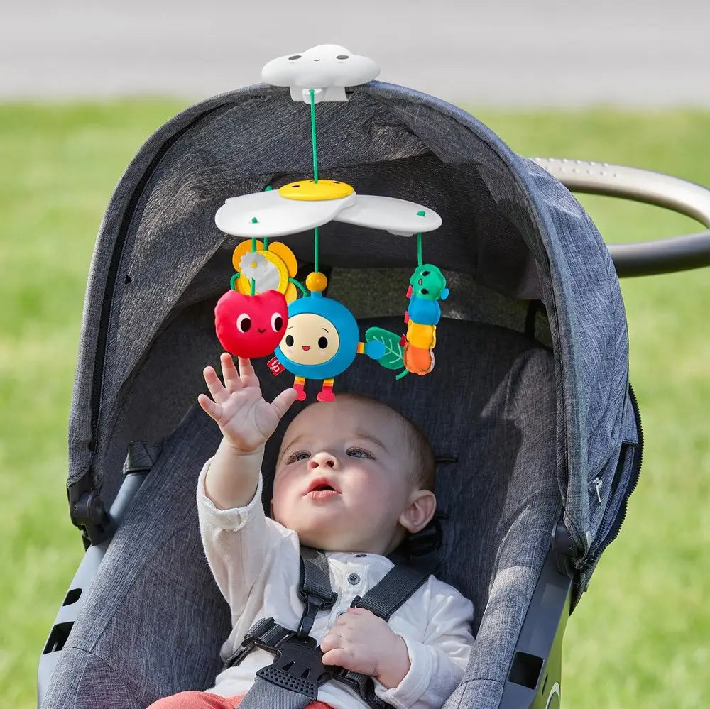 Fisher Price Happy World Flowerin Fun Stroller Toy