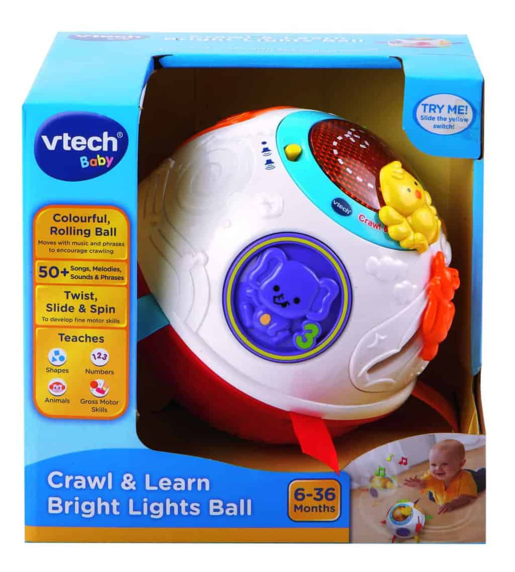 Vtech Baby kravle - og lærebold