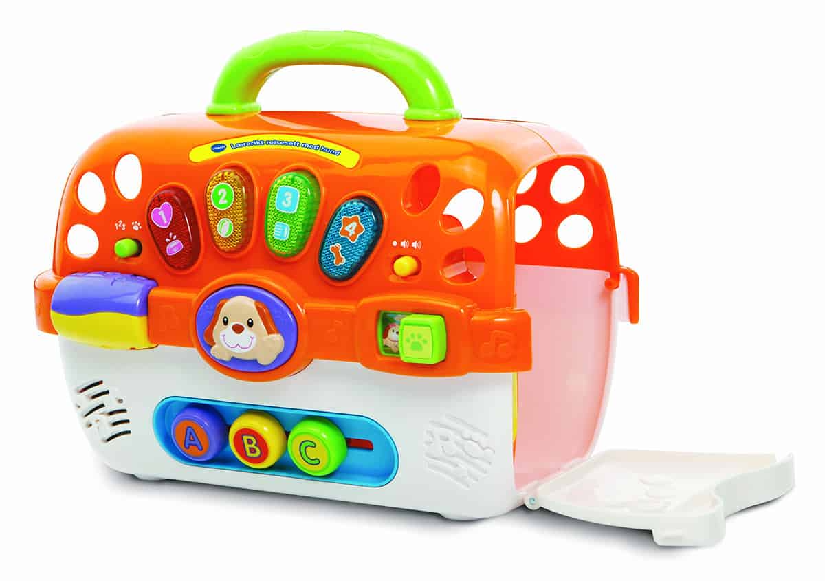 Vtech Baby transportboks m. plyshvalp DK