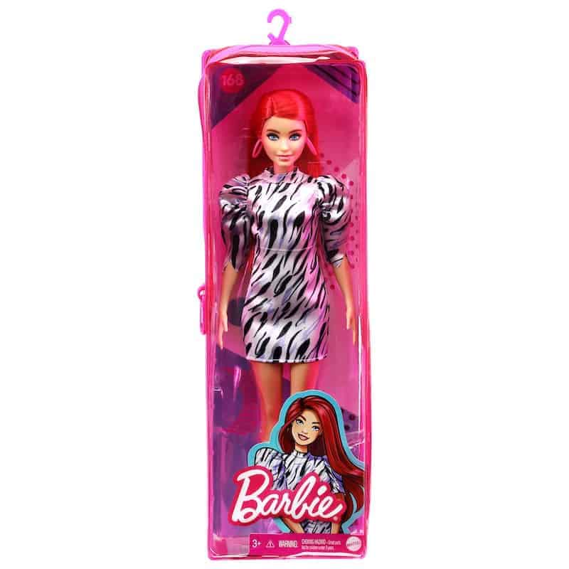 Barbie Fashionista Doll Short Red Hair