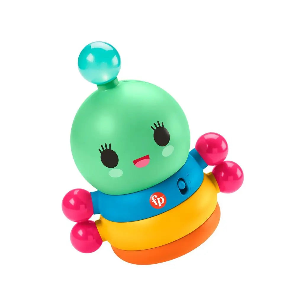 Fisher Price FWY Bop & Wobble Rainbow Worm