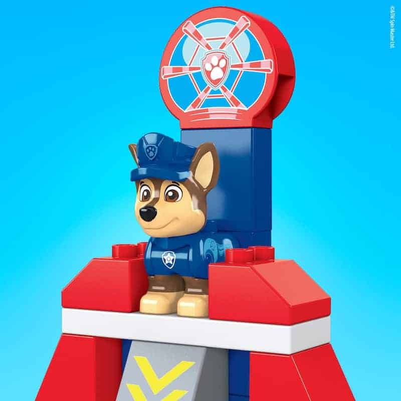 Mega Bloks Paw Patrol Chases Police Cruiser