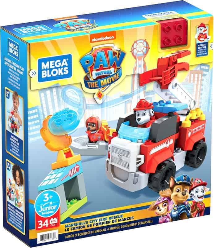 Mega Bloks Paw Patrol Marshalls Fire Rescue