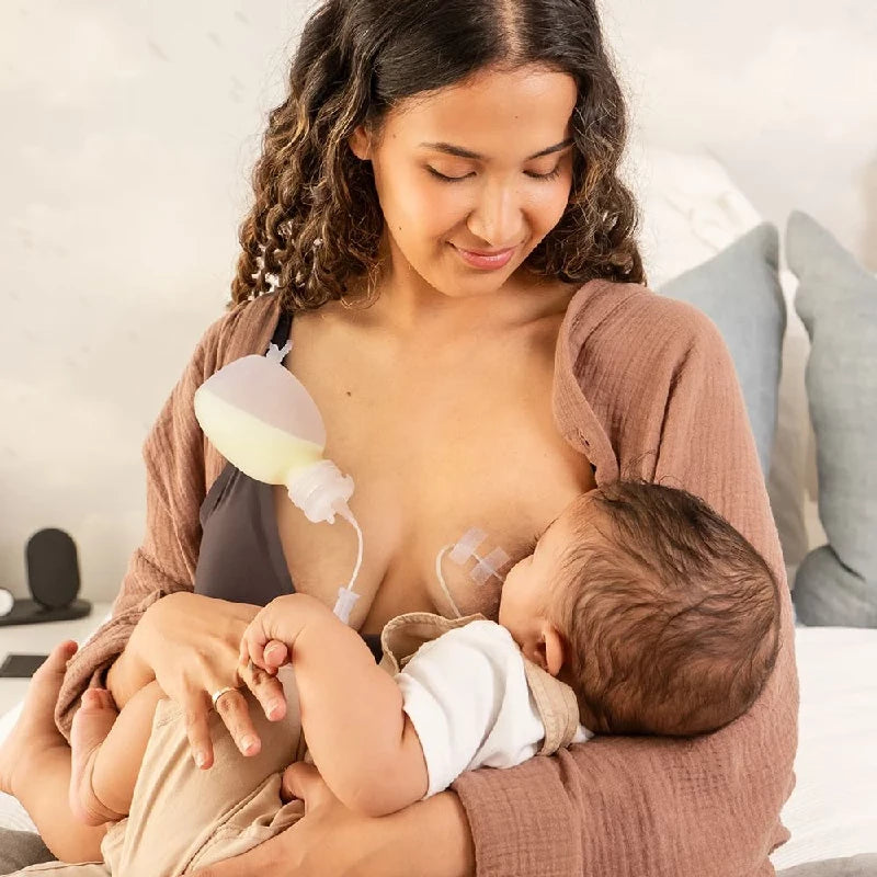 Haakaa SNS system inkl. Silikonepose til mælk