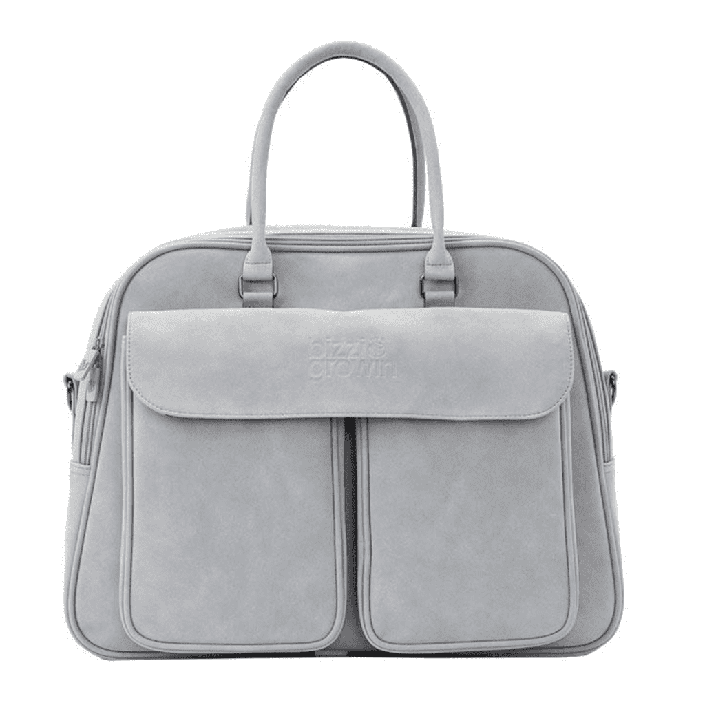 Bizzi Growin POD® Pusletaske og rejseseng - Whisper Grey
