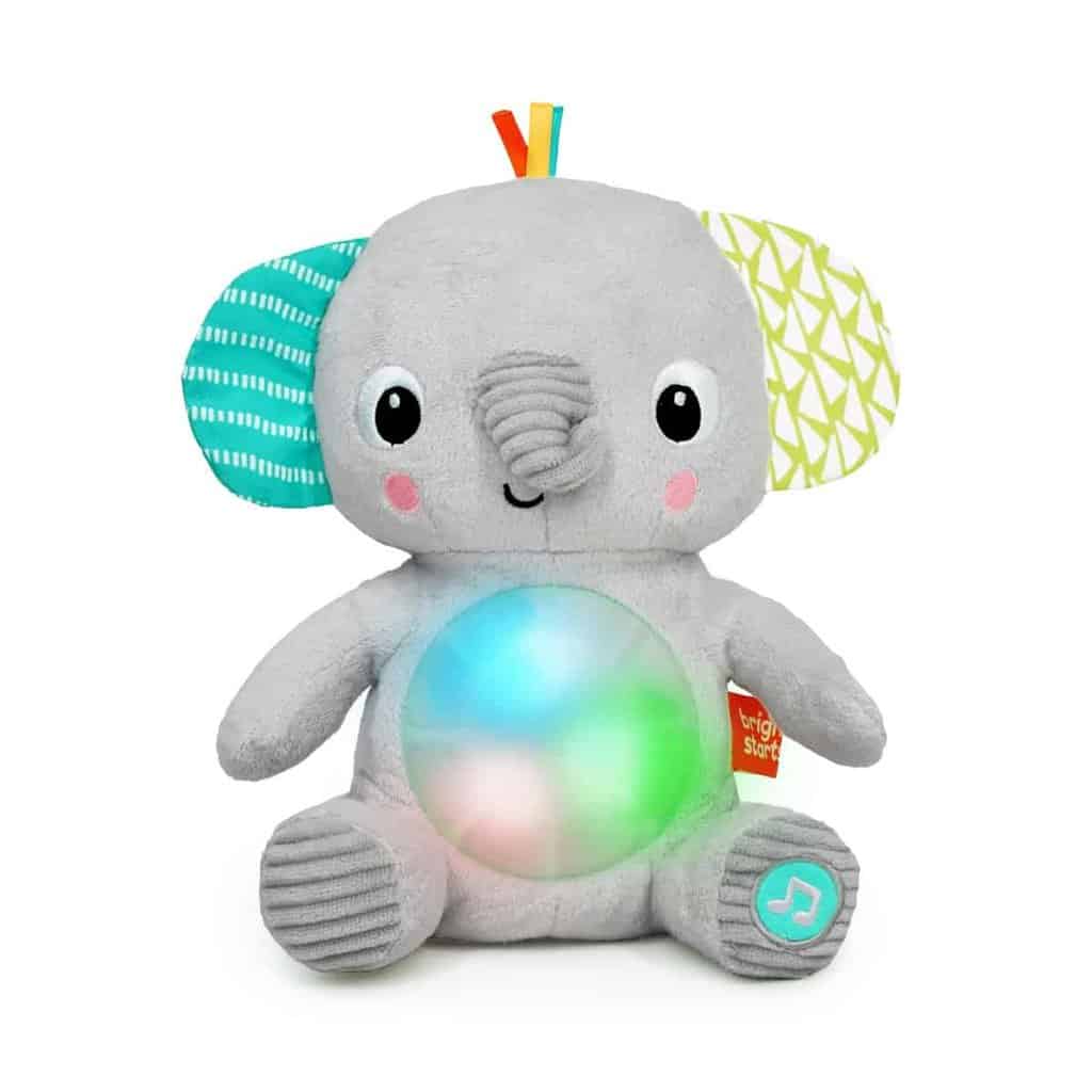 Hug-a-bye Baby™ musikalsk elefant - plysdyr med lys