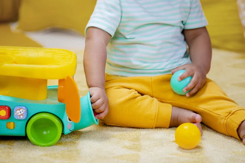 Pop & Roll Safari Bus bold legetøj